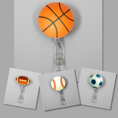 Sports Retractable Badge