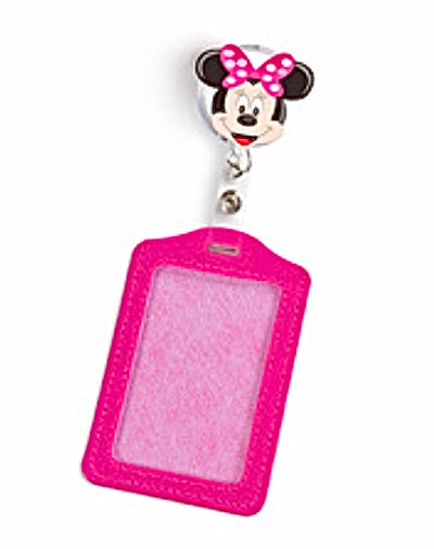 Cartoon Retractable Badge w/ ID Holder