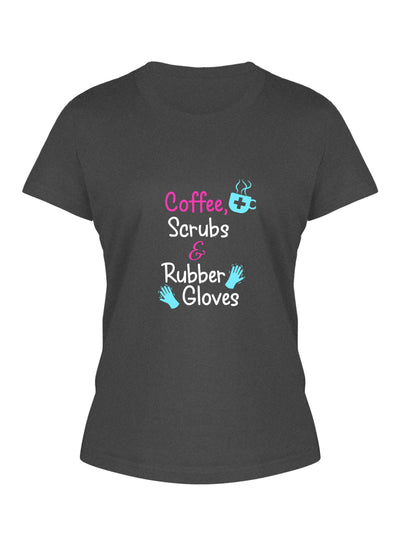 Coffee,Scrubs & Rubber Gloves